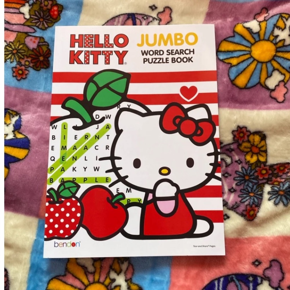 Hello Kitty Mega Coloring/Activity Bundle (7) Books and (1) Set of Crayons - Picture 2 of 9
